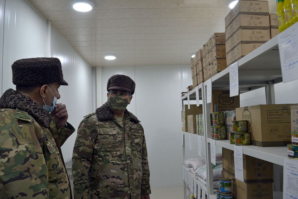 Hərbi hissələrdə yeni obyektlər istifadəyə verilib (FOTO/VİDEO) - Gallery Image