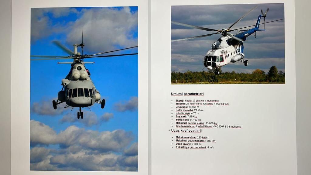 Helikopterin düşmə anında "qara qutu"da qeydə alınmış görüntülər (FOTO) - Gallery Image