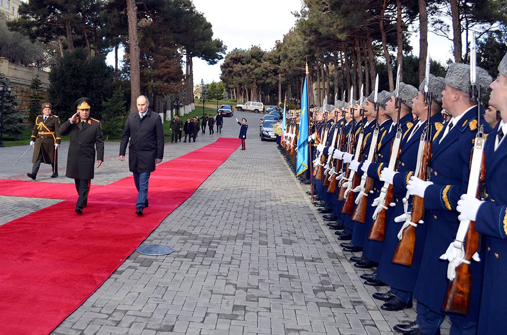 Bakıda Azərbaycan və Gürcüstan Müdafiə nazirlərinin görüşü keçirilib (FOTO/VİDEO) - Gallery Image