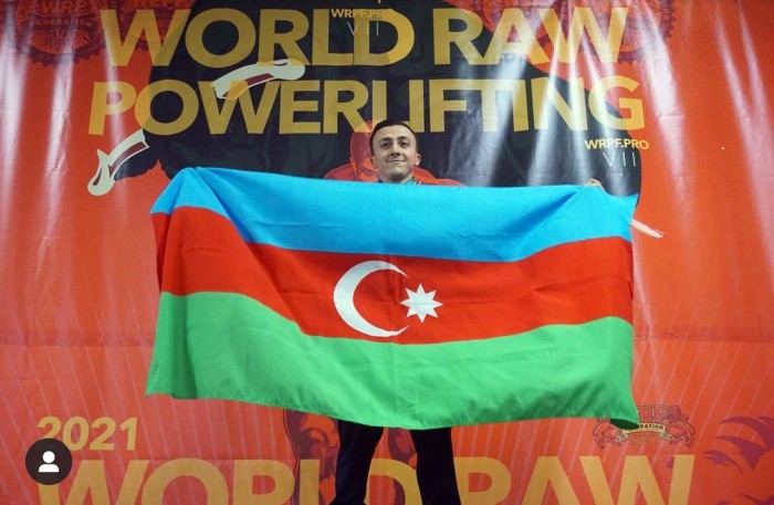 Gömrükçü idmançımız dünya rekorduna imza atdı- FOTOLAR
