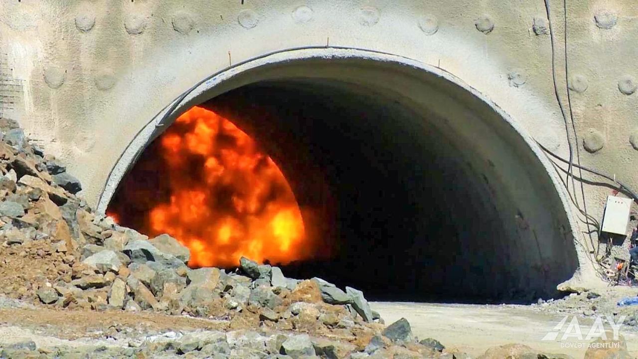 Əhmədbəyli-Füzuli-Şuşa avtomobil yolunun tikintisi sürətlə davam etdirilir (FOTO) - Gallery Image