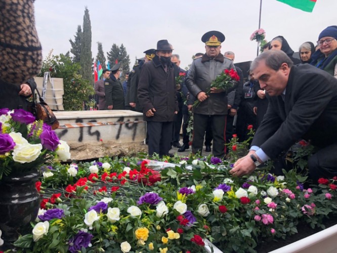 Gəncədə şəhid ailələri daim diqqətdə saxlanılırlar -FOTOLAR
