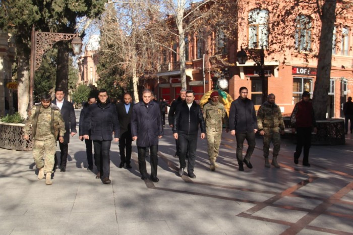 Gəncədə şəhid ailələri daim diqqətdə saxlanılırlar -FOTOLAR