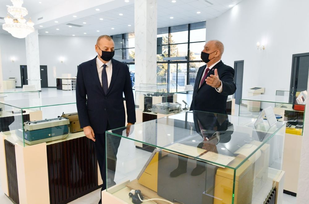 Prezident İlham Əliyev AZƏRTAC-ın yeni binası ilə tanış olub (FOTO) - Gallery Image