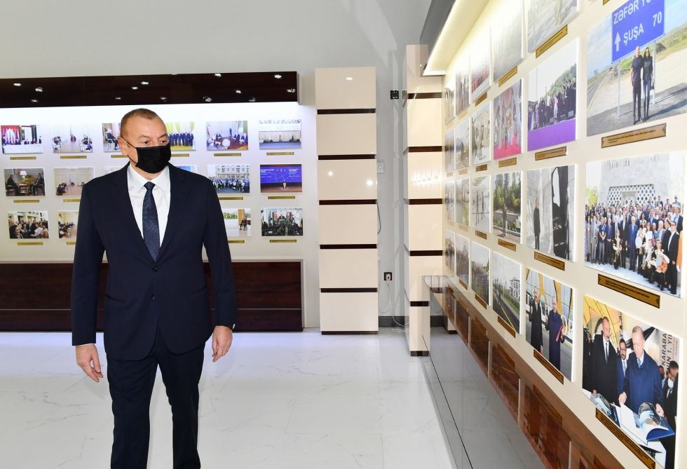 Prezident İlham Əliyev AZƏRTAC-ın yeni binası ilə tanış olub (FOTO) - Gallery Image