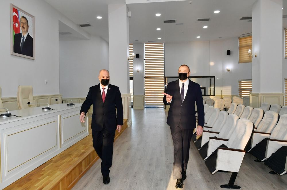 Prezident İlham Əliyev AZƏRTAC-ın yeni binası ilə tanış olub (FOTO) - Gallery Image