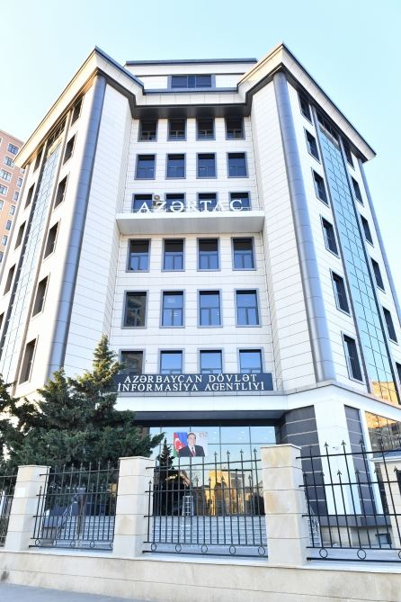 Prezident İlham Əliyev AZƏRTAC-ın yeni binası ilə tanış olub (FOTO) - Gallery Image