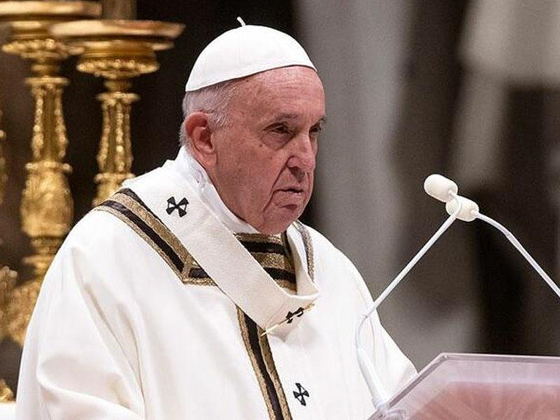 Roma Papası Üçüncü Dünya Müharibəsinin başladığını ELAN ETDİ