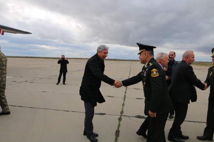Türkiyəli qazilər Azərbaycana gəldi - FOTOLAR