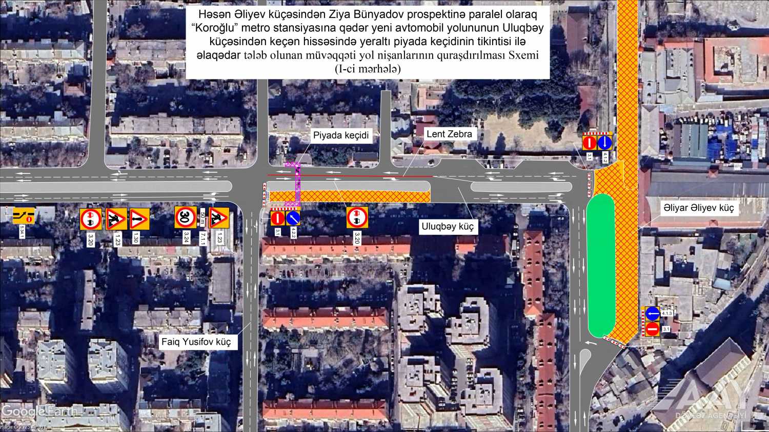 Sürücülərin nəzərinə: Bakının bu küçələri bağlanır - FOTOLAR