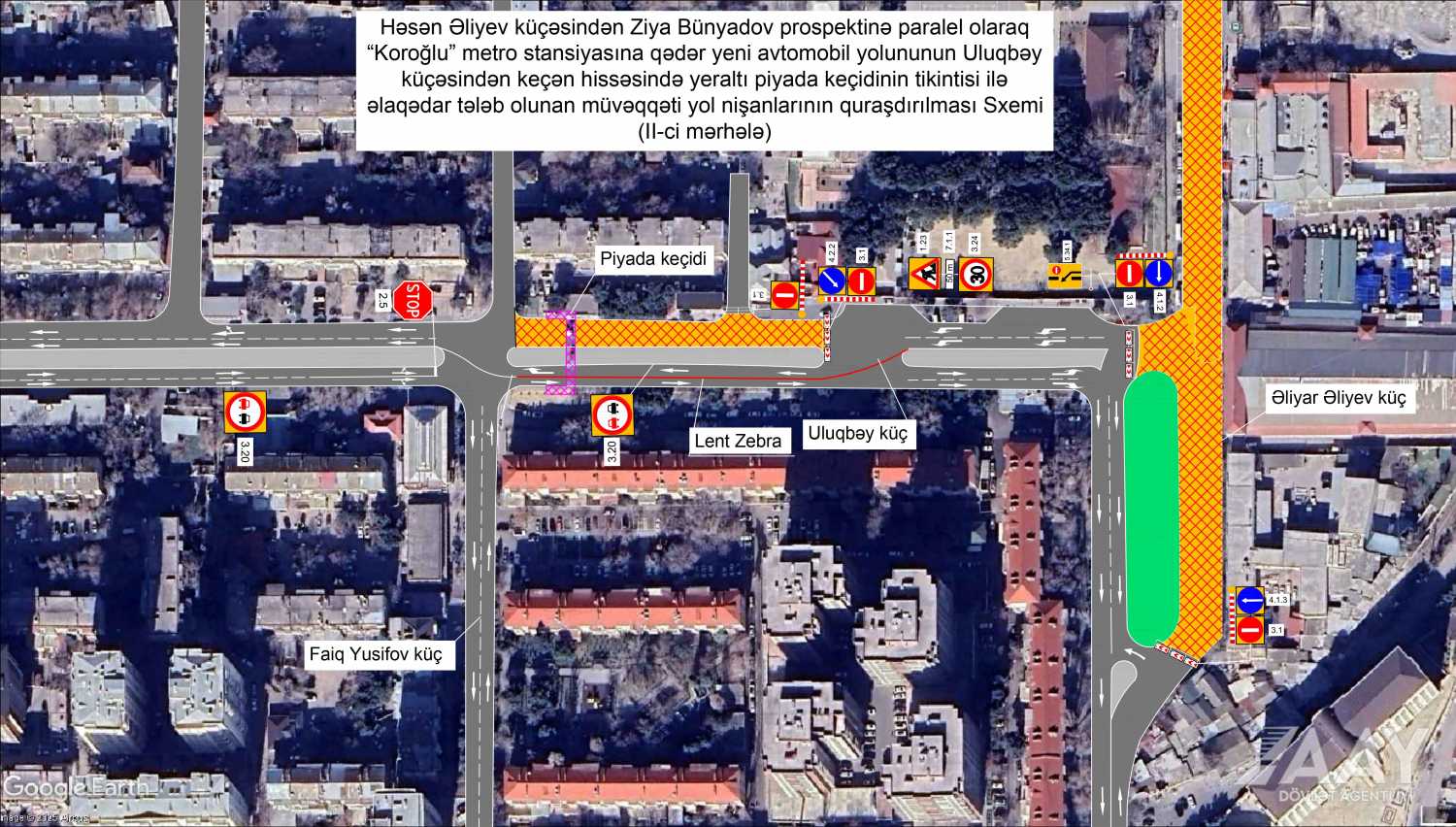 Sürücülərin nəzərinə: Bakının bu küçələri bağlanır - FOTOLAR