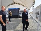 Prezidentlə xanımı Sarıcalı kəndinin təməlini qoydular - YENİLƏNİB