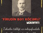 “Firudin bəy Köçərli” mükafatının builki qalibləri açıqlandı - SİYAHI