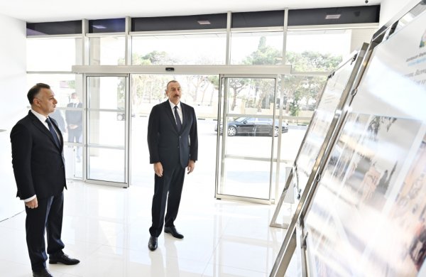 Prezident Vərəm Xəstəlikləri Sanatoriyasının açılışında - FOTOLAR