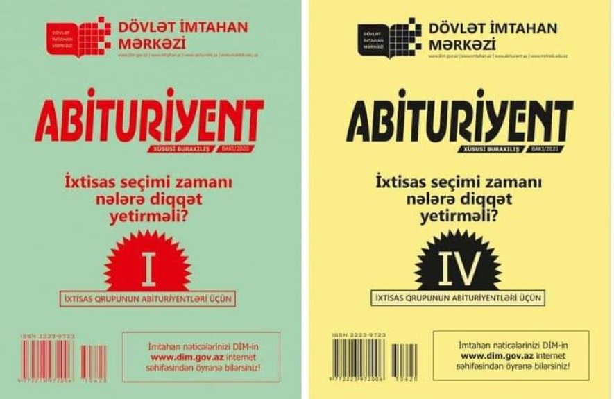 DİM-dən abituriyentlərə dəstək