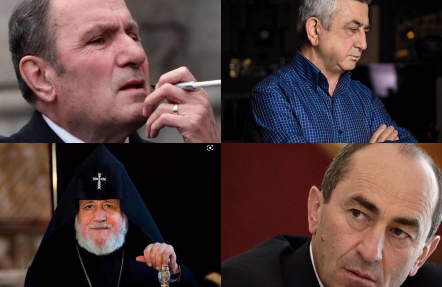 II Qaregin Ermənistanın eks-prezidentlərini görüşdürdü
